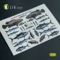 Sea Fish set Type 1 - 3D Decal for dioramas, 1/35 - Kelik KA35003