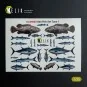 Sea Fish set Type 1 - 3D Decal for dioramas, 1/35 - Kelik KA35003