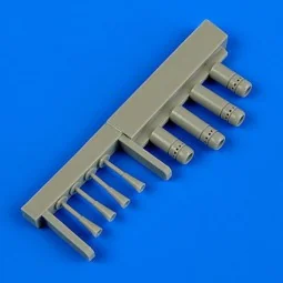 F4U-5 Corsair night gun barrels without pylons, for Hasegawa, 1/48 ...