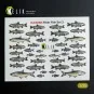 River Fish set Type 3 - 3D Decal for dioramas, 1/35 - Kelik KA35006