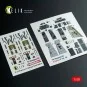 F-4J/S - interior 3D decals for Hasegawa kit, 1/48 - Kelik K48147