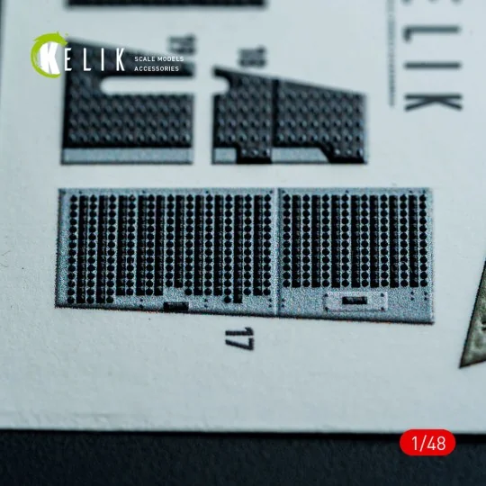 F-4J/S - interior 3D decals for Hasegawa kit, 1/48 - Kelik K48147
