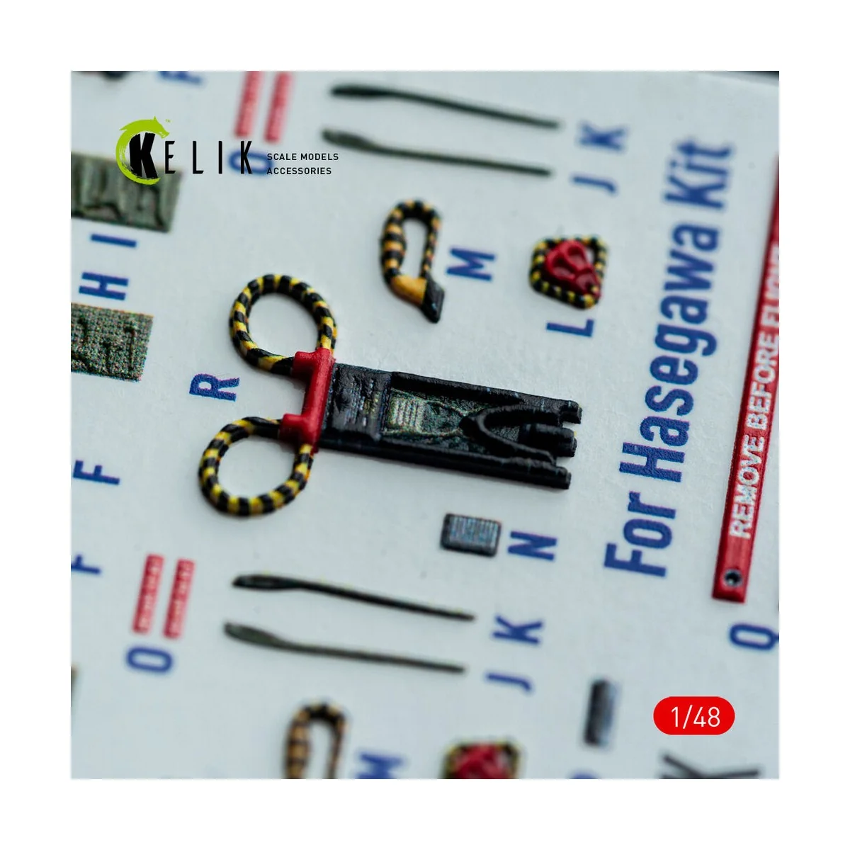 RF-4E - interior 3D decals for Hasegawa kit, 1/48 - Kelik K48146