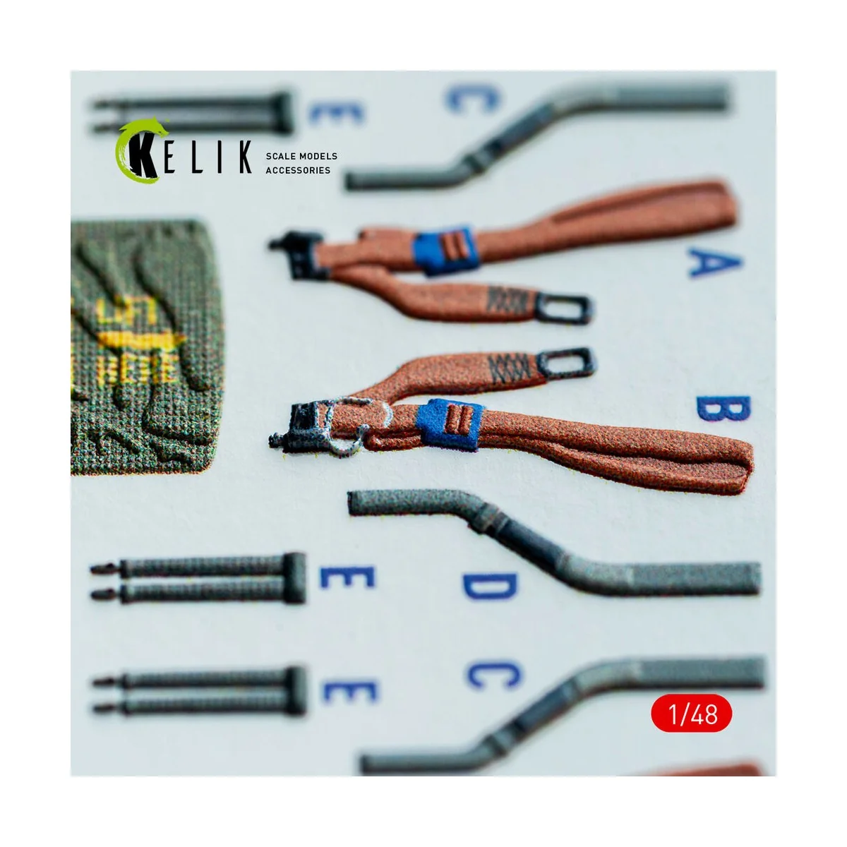 RF-4E - interior 3D decals for Hasegawa kit, 1/48 - Kelik K48146