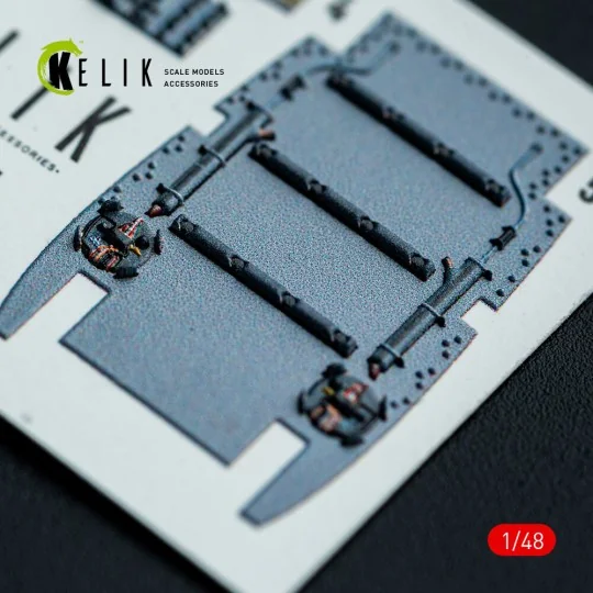 HARRIER GR3 - interior 3D decals for Kinetic kit, 1/48 - Kelik K48151