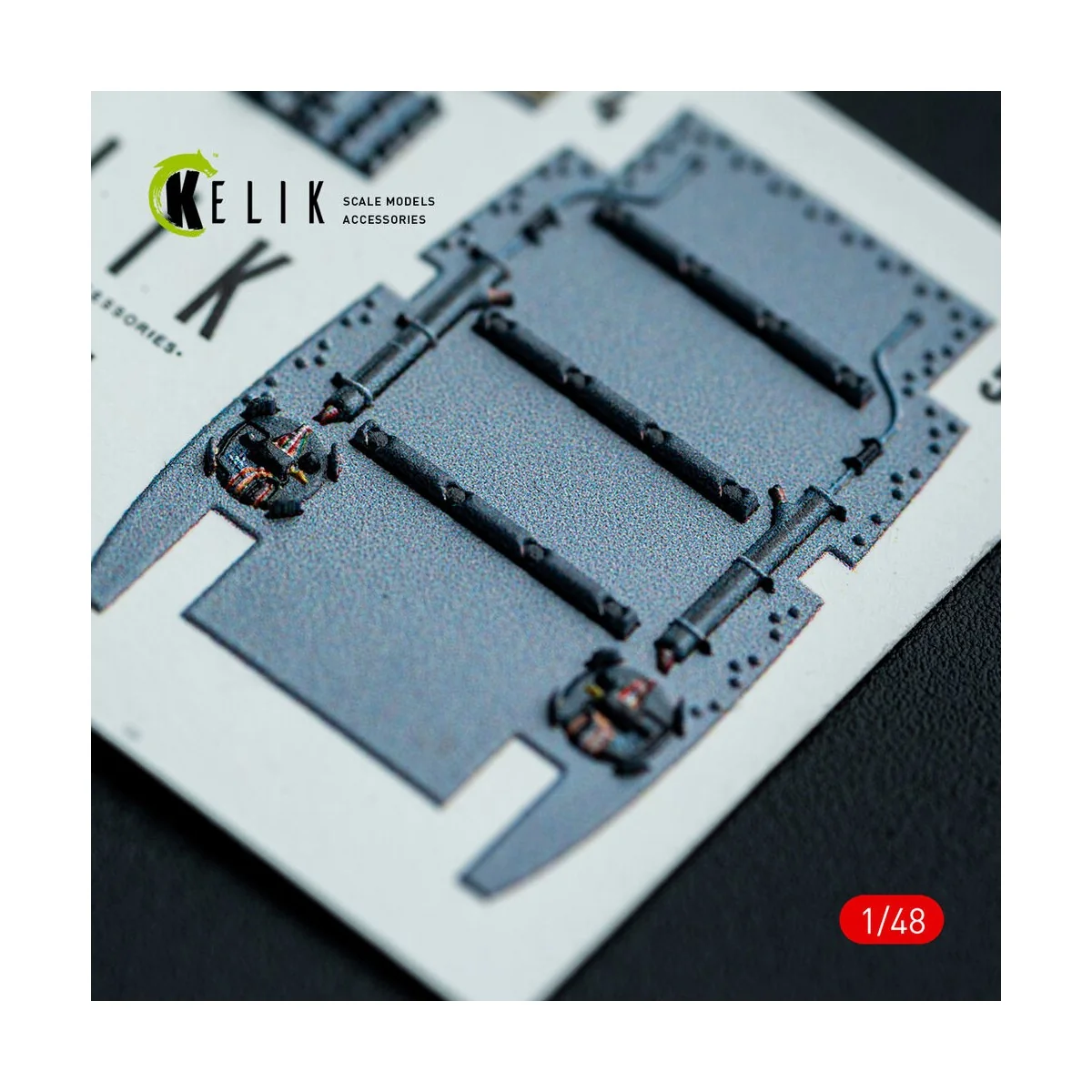 HARRIER GR3 - interior 3D decals for Kinetic kit, 1/48 - Kelik K48151