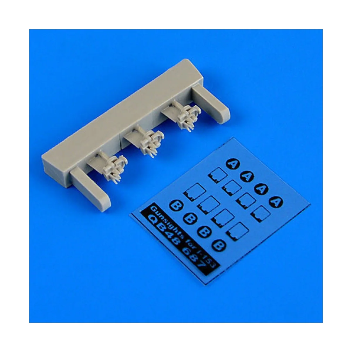 I-153 Chaika gunsights - Quickboost QB48 687