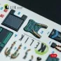 HARRIER GR3 - interior 3D decals for Kinetic kit, 1/48 - Kelik K48151