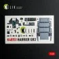 HARRIER GR3 - interior 3D decals for Kinetic kit, 1/48 - Kelik K48151