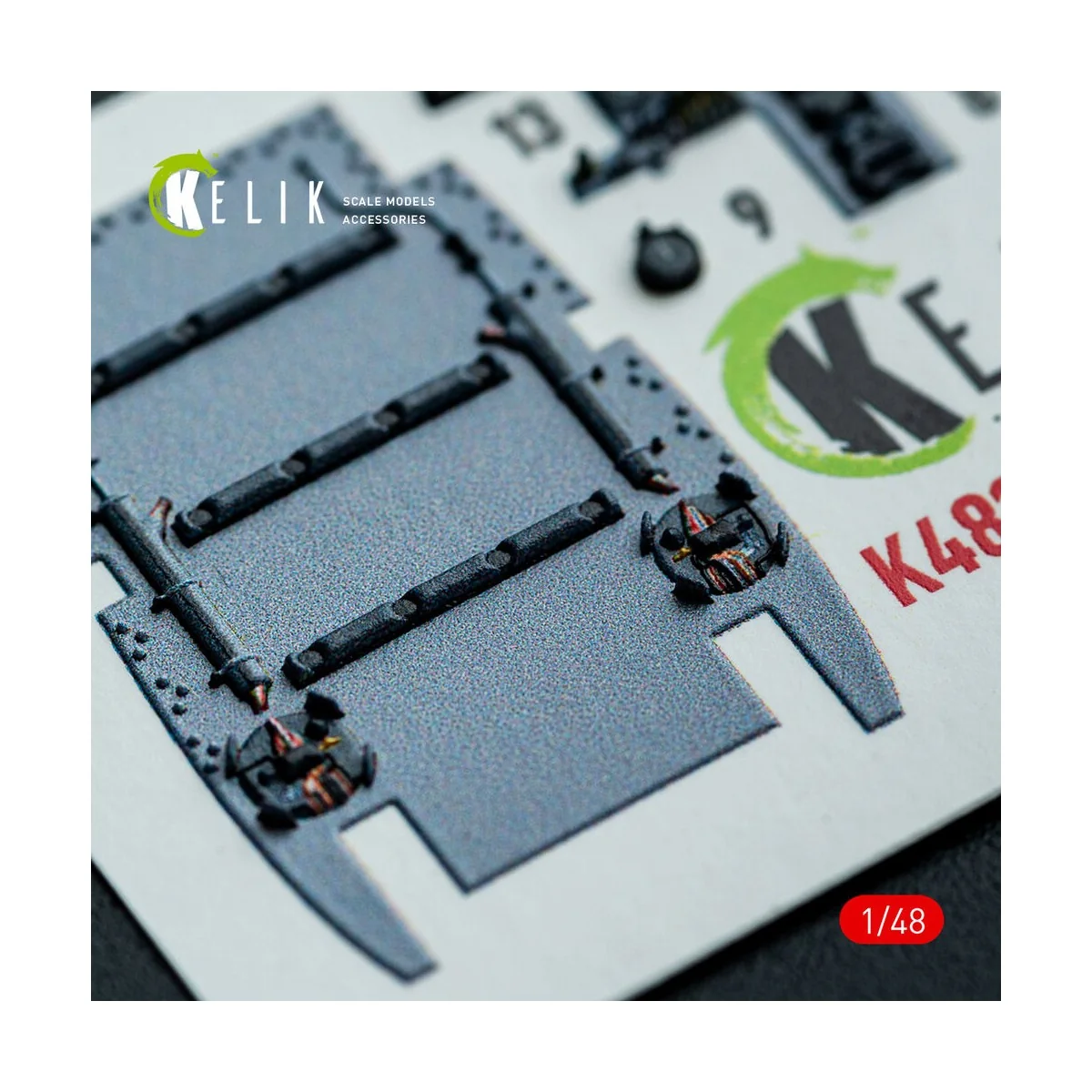 AV-8A HARRIER (Early) - interior 3D decals for Kinetic kit, 1/48 - ...