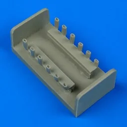 Hawker Fury exhaust, 1/48 - Quickboost QB48 689