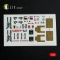 F-14D - interior 3D decals for GWH kit, 1/48 - Kelik K48159