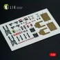 F-14D - interior 3D decals for GWH kit, 1/48 - Kelik K48159