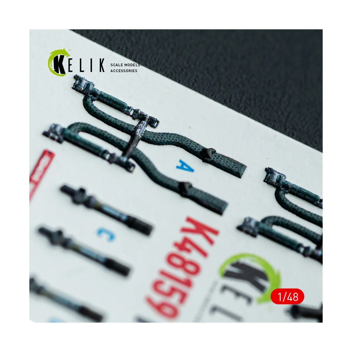 F-14D - interior 3D decals for GWH kit, 1/48 - Kelik K48159