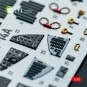 F-14A - interior 3D decals for Hasegawa kit, 1/48 - Kelik K48160