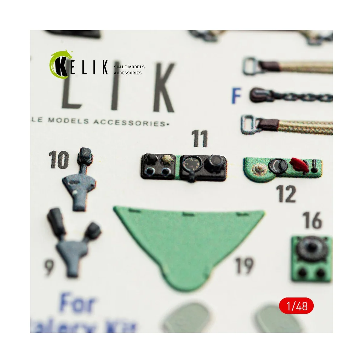 MC.200 - interior 3D decals for Italeri kit, 1/48 - Kelik K48163