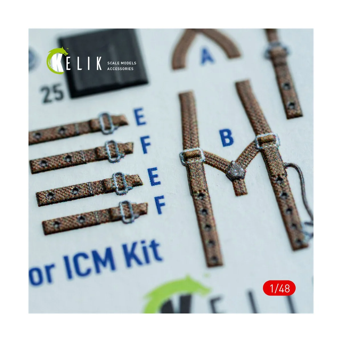 Hampden B.Mk.1 - interior 3D decals for ICM kit, 1/48 - Kelik K48162