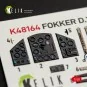 FOKKER D.XXI - interior 3D decals for Special Hobby kit, 1/48 - Kel...