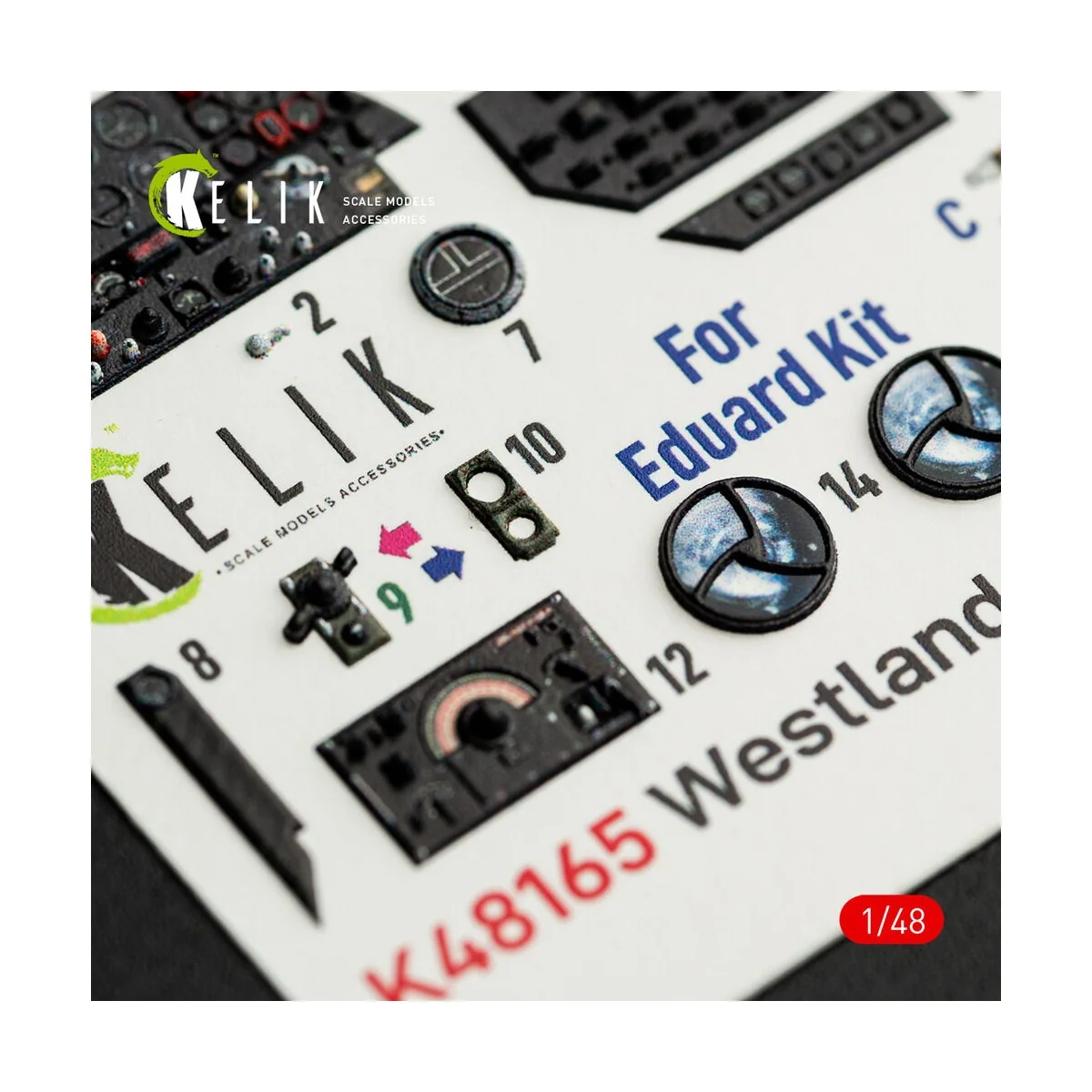 Westland Lysander Mk.III - interior 3D decals for Eduard kit, 1/48 ...