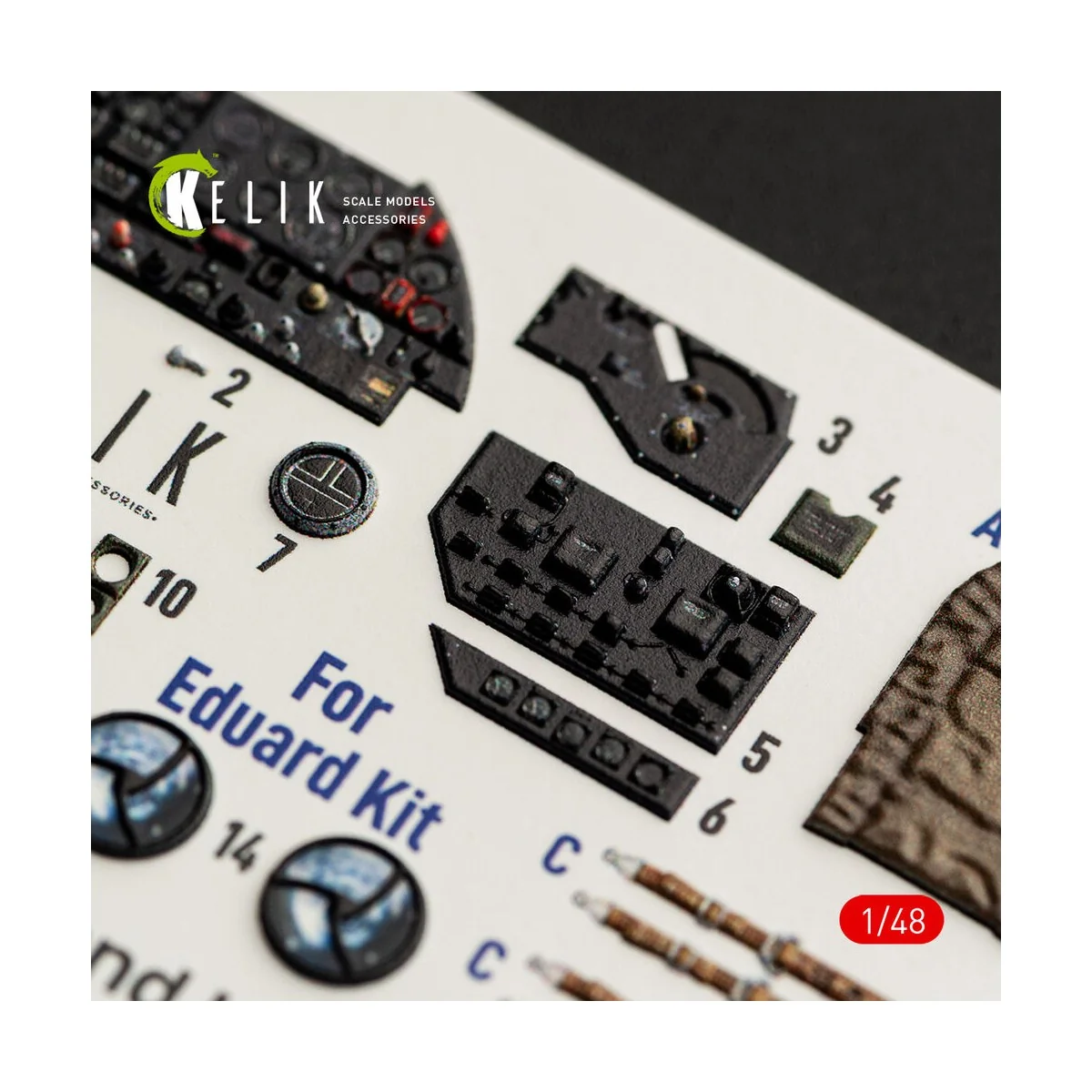 Westland Lysander Mk.III - interior 3D decals for Eduard kit, 1/48 ...