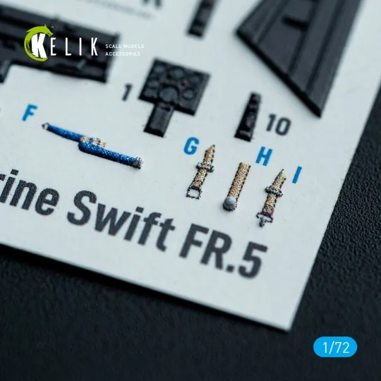 Supermarine Swift FR.5 - interior 3D decals for AirFix kit, 1/72 - ... Supermarine Swift FR.5 - interior 3D decals for AirFix kit, 1/72 - ...