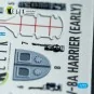 AV-8A Harrier (early) - interior 3D decals for Italeri kit, 1/72 - ...