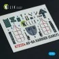 AV-8A Harrier (early) - interior 3D decals for Italeri kit, 1/72 - ...
