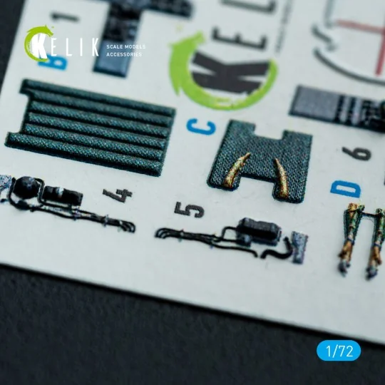 FRS.1 SEA Harrier - interior 3D decals for Italeri kit, 1/72 - Keli...