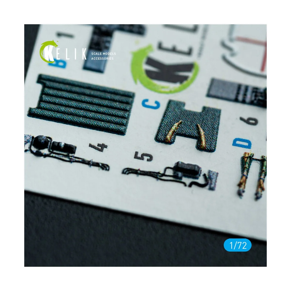 FRS.1 SEA Harrier - interior 3D decals for Italeri kit, 1/72 - Keli...