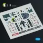 Harrier Gr1/Gr3 (Early) - interior 3D decals for Italeri kit, 1/72 ...