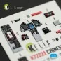 Chinese J-10B - interior 3D decals for Trumpeter kit, 1/72 - Kelik ...