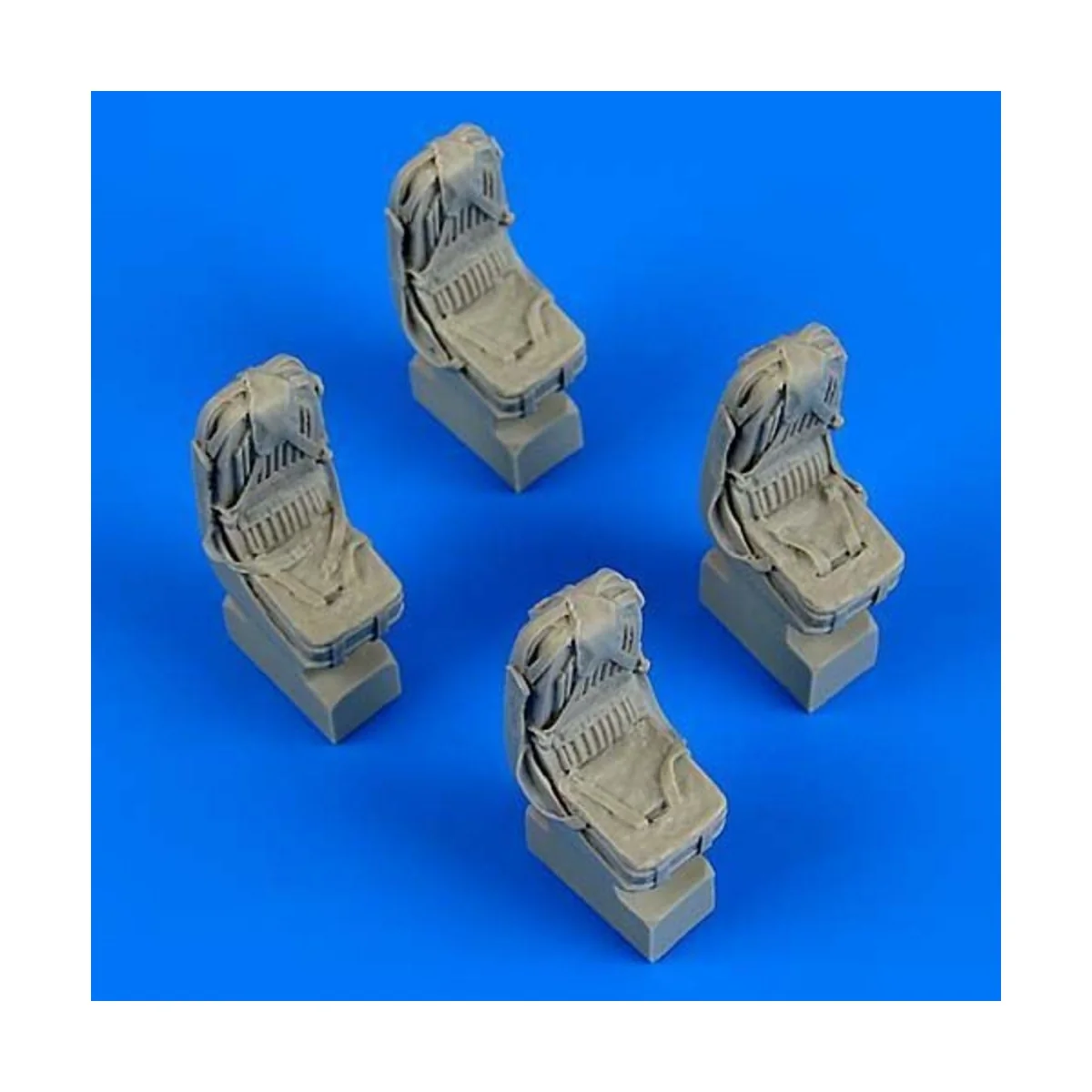 Kamov Ka-27 Helix seats witth safety belts for Hobby Boss, 1/48 - Q...