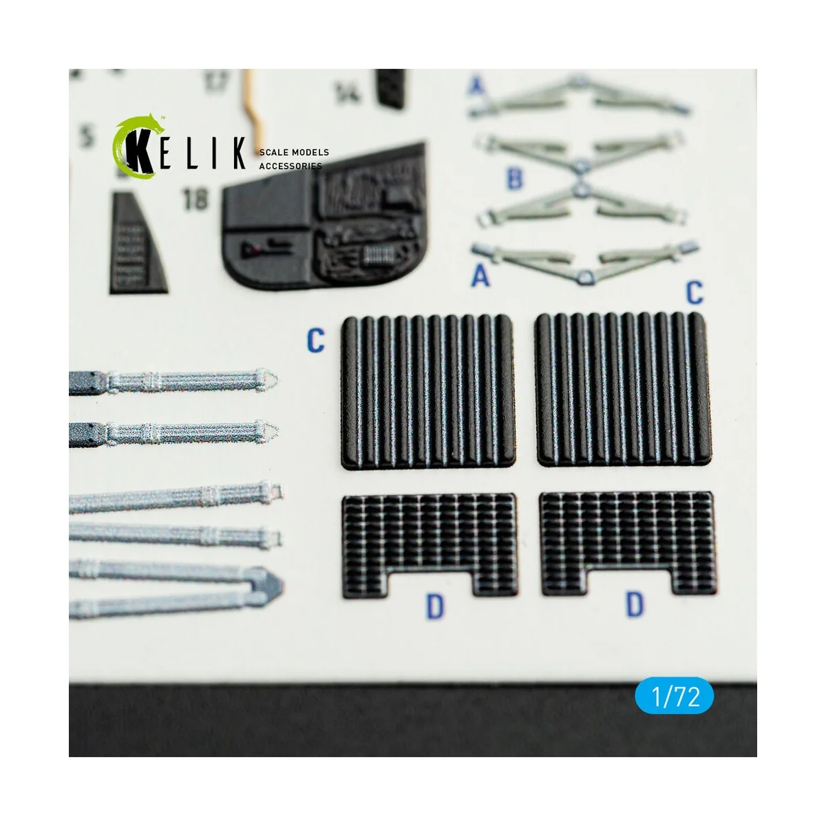 Mi-35/24 - interior 3D decals for Italeri kit, 1/72 - Kelik K72238