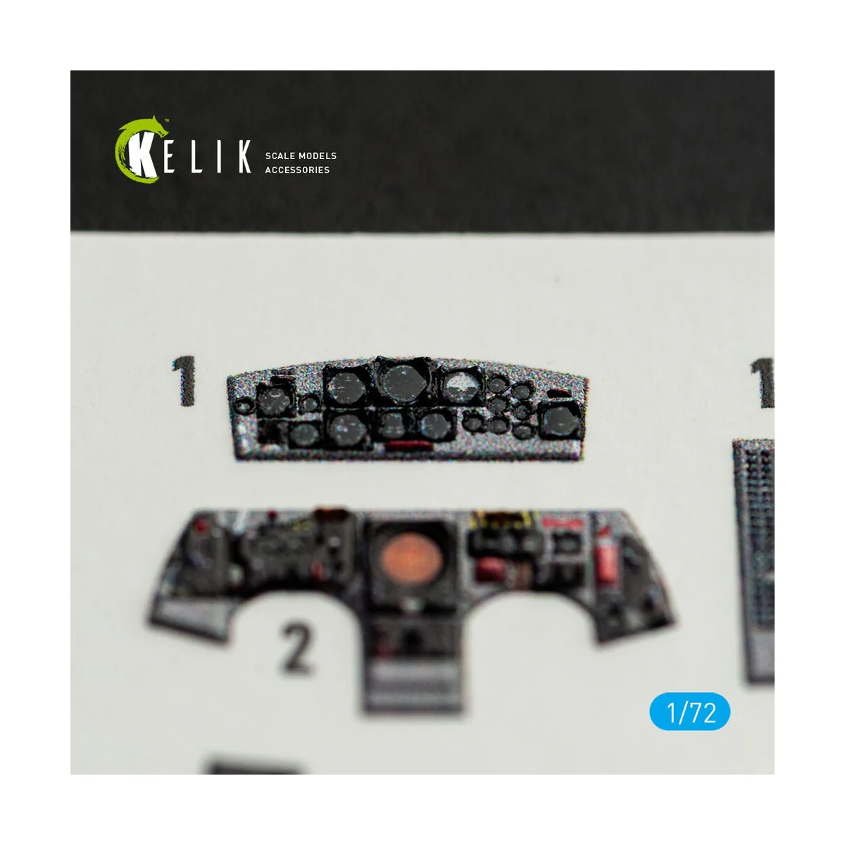 F-104J - interior 3D decals for Fine Molds kit, 1/72 - Kelik K72239