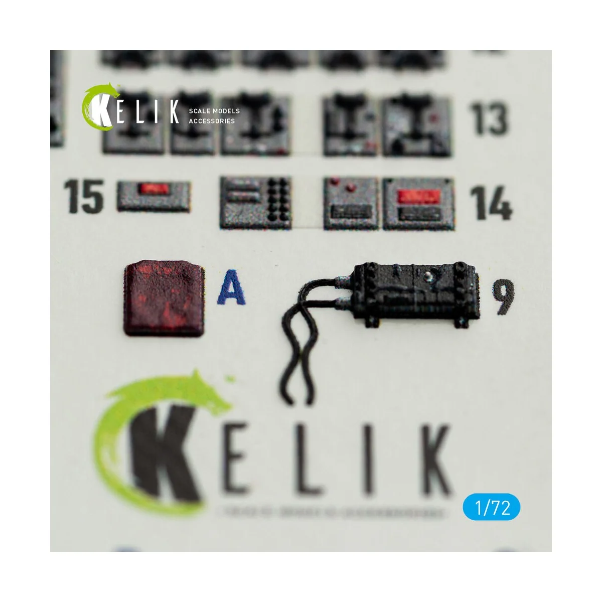 F-104J - interior 3D decals for Fine Molds kit, 1/72 - Kelik K72239