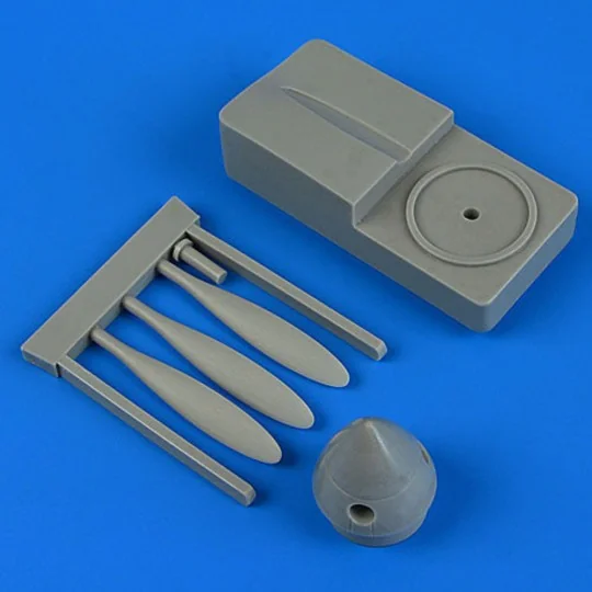 MiG-3 propeller w/tool for Trumpeter, 1/48 - Quickboost QB48 717 MiG-3 propeller w/tool for Trumpeter, 1/48 - Quickboost QB48 717