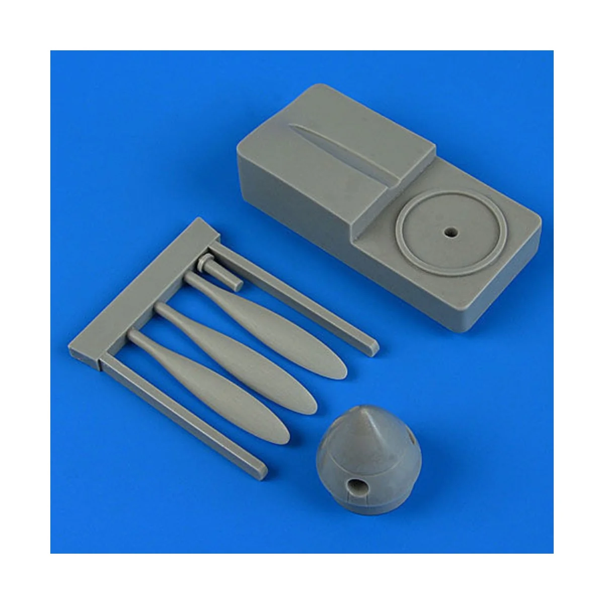 MiG-3 propeller w/tool for Trumpeter, 1/48 - Quickboost QB48 717 MiG-3 propeller w/tool for Trumpeter, 1/48 - Quickboost QB48 717