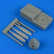 MiG-3 propeller w/tool for Trumpeter, 1/48 - Quickboost QB48 717 MiG-3 propeller w/tool for Trumpeter, 1/48 - Quickboost QB48 717