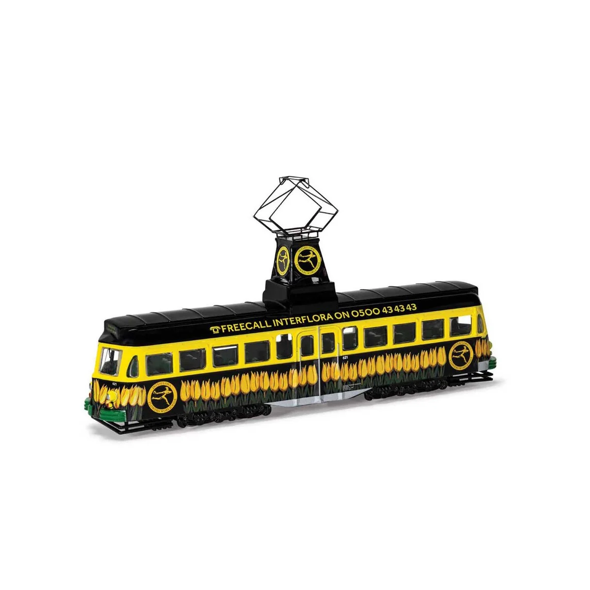 Brush Railcoach - Blackpool Transport/ Interflora, 1/76 - Corgi OM4...