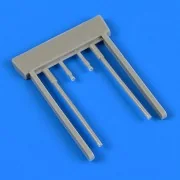 Bf 109G-6 gun barrels for Eduard - Quickboost QB48 736