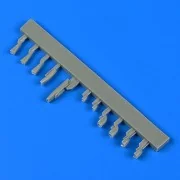 Super Etendard air scoops for Kinetic, 1/48 - Quickboost QB48 738