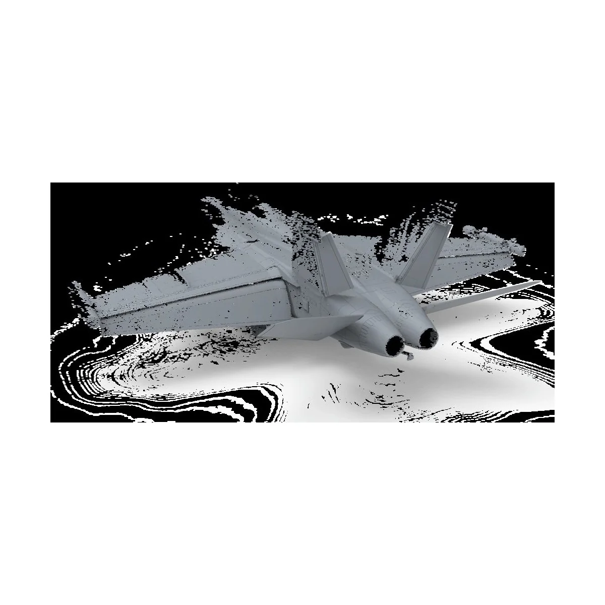 Boeing EA-18G Growler Electronic Attack Aircraft Yellow Jackets, 1/...