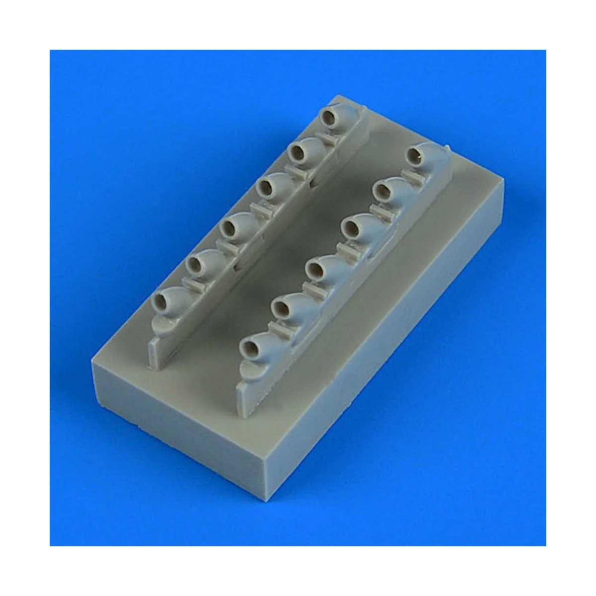 P-40B Warhawk exhaust for Airfix, 1/48 - Quickboost QB48 766 P-40B Warhawk exhaust for Airfix, 1/48 - Quickboost QB48 766