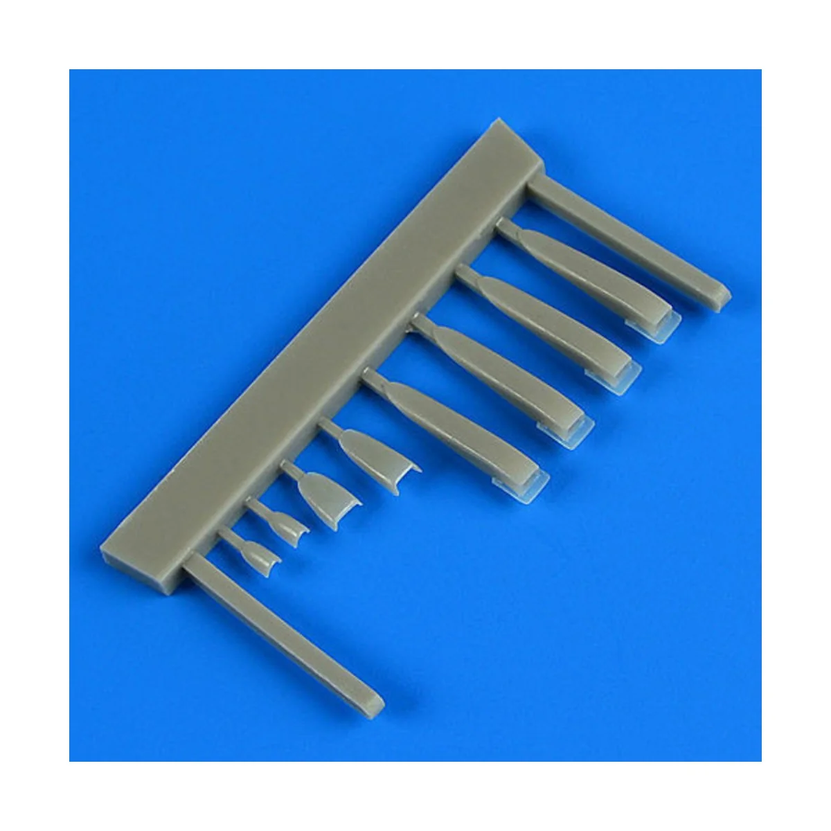 Kfir C2/C7 air scoops for AMK, 1/48 - Quickboost QB48 768