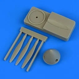 SAAB J-21 propeller w/tool f.pilot repli - Quickboost QB48 778