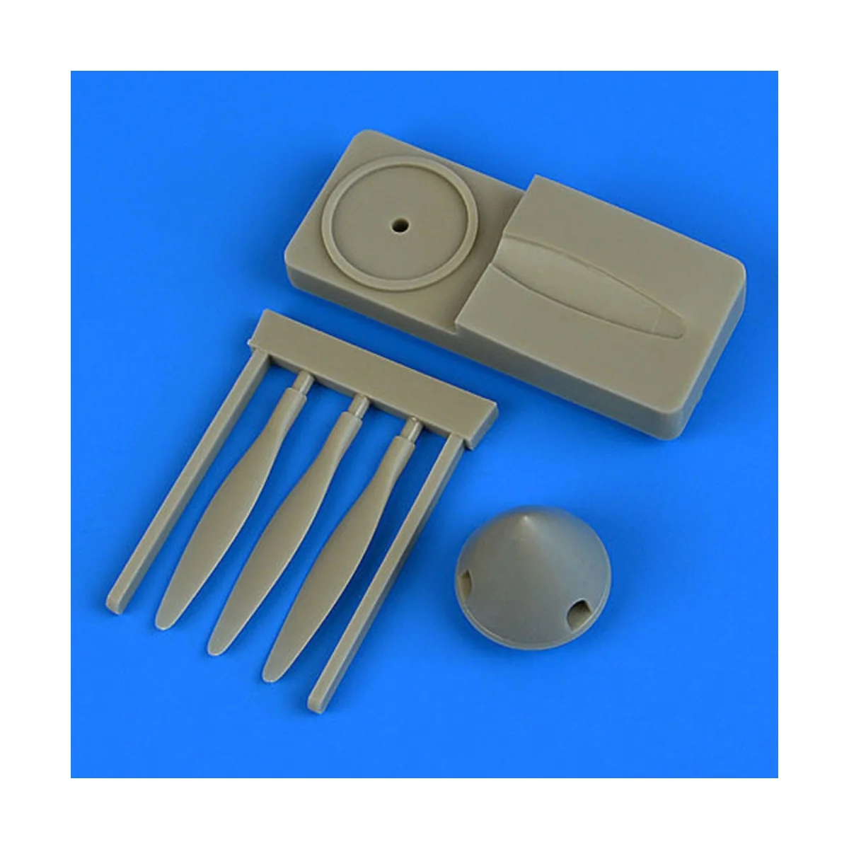 SAAB J-21 propeller w/tool f.pilot repli, 1/48 - Quickboost QB48 778 SAAB J-21 propeller w/tool f.pilot repli, 1/48 - Quickboost QB48 778