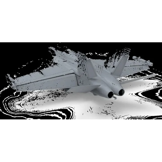 Boeing EA-18G Growler Electronic Attack Aircraft Yellow Jackets, 1/...