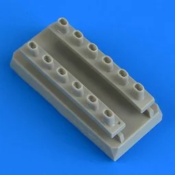 Ju 87B Stuka exhaust-oval type f. Airfix - Quickboost QB48 789