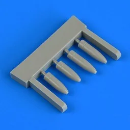 Spitfire Mk.IX blanking caps type A for Eduard, 1/48 - Quickboost Q...