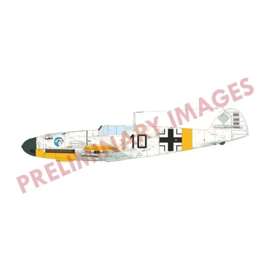 Bf 109F-2, 1/48 - Eduard Plastic Kits 84212